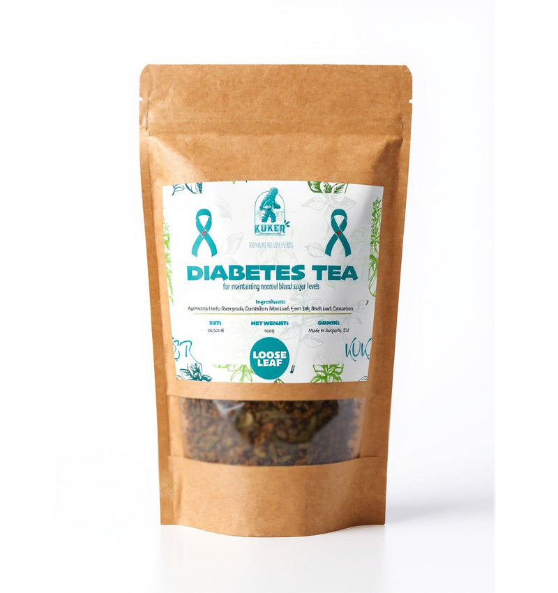 KUKER® Diabetics Tea 100g | Loose Leaf-0