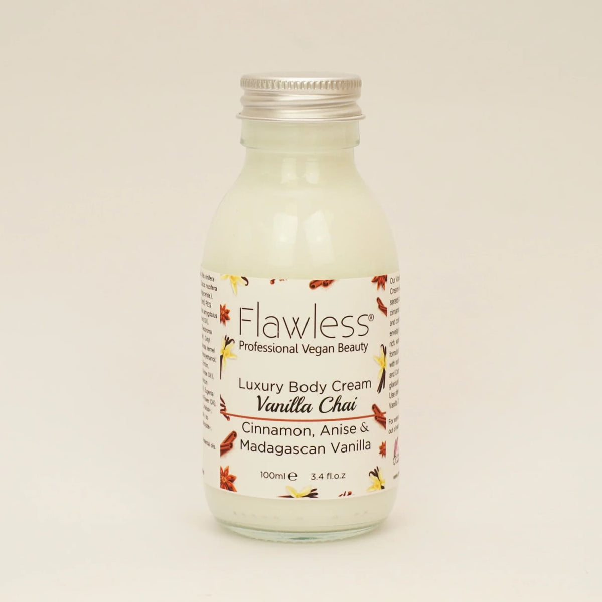 Vanilla Chai Luxury Body Cream - Cinnamon and Madagascan Vanilla