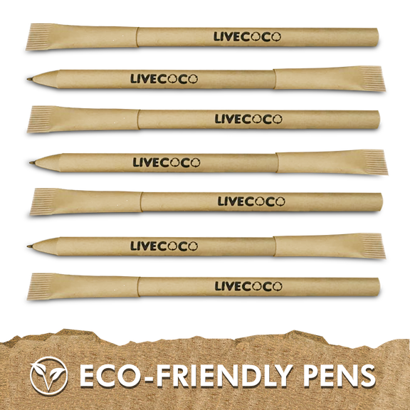 Paper Ballpoint Pens - 24 Pack-1