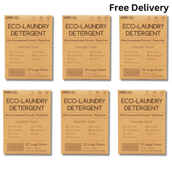 Eco-Laundry Detergent Sheets (60 Loads)-7