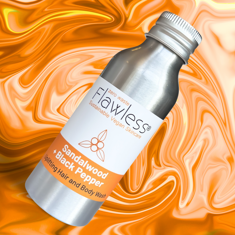 Men’s Shampoo and Body Wash - Sandalwood and Black Pepper