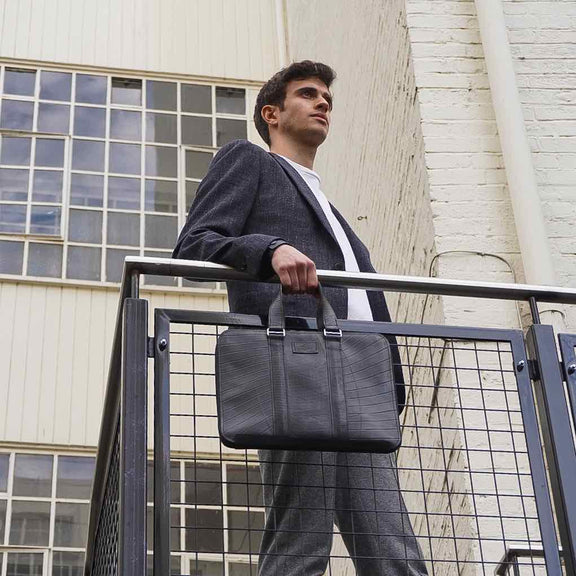 Slimline Inner Tube Padded Vegan Laptop Bag-2