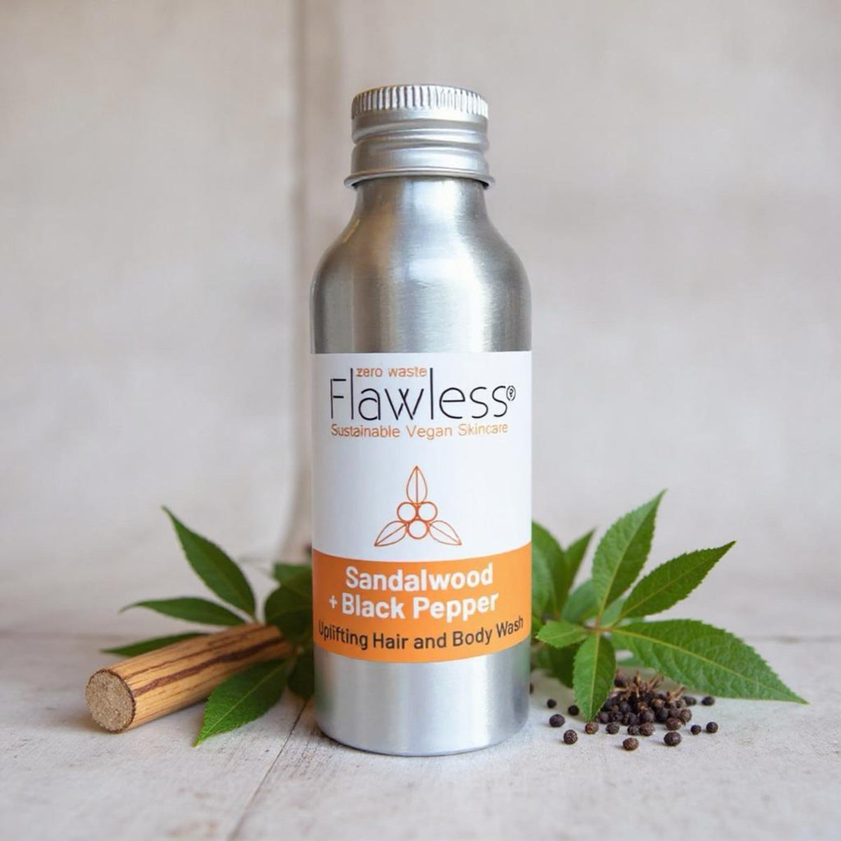 Men’s Shampoo and Body Wash - Sandalwood and Black Pepper