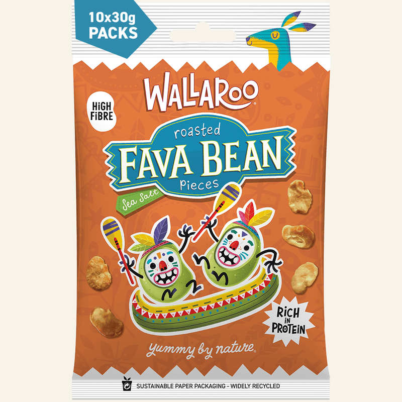 Roasted Fava Bean Pieces - Sea Salt-0