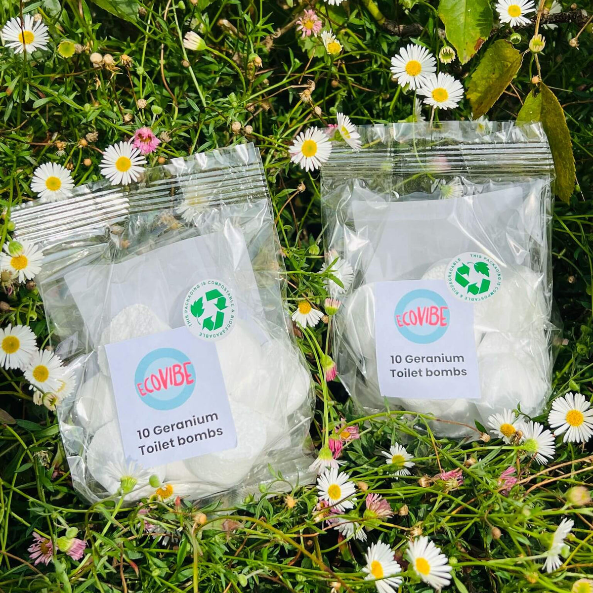 Eco-Toilet Bomb Cleaners (Essential Oils, UK Handmade)