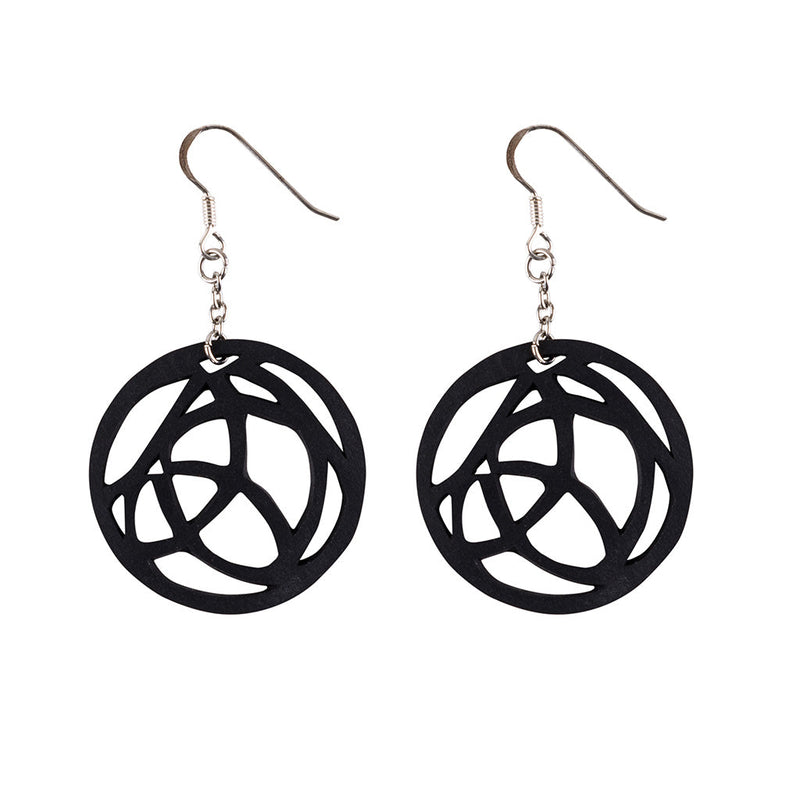 Neptune Eco Friendly Rubber Earrings-1