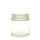 Clear Glass Refillable Jars