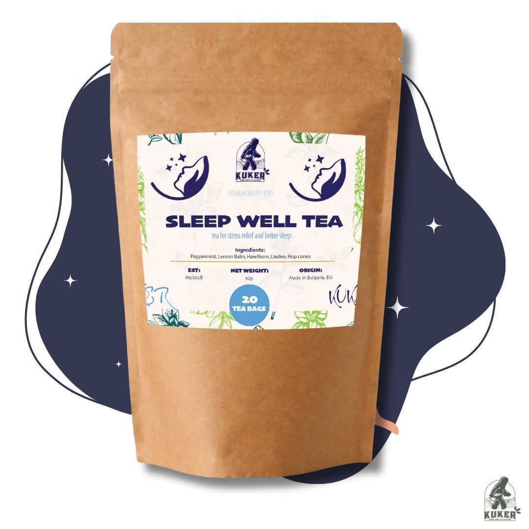 KUKER® Sleep Well Tea 20 Bags | 40g-1