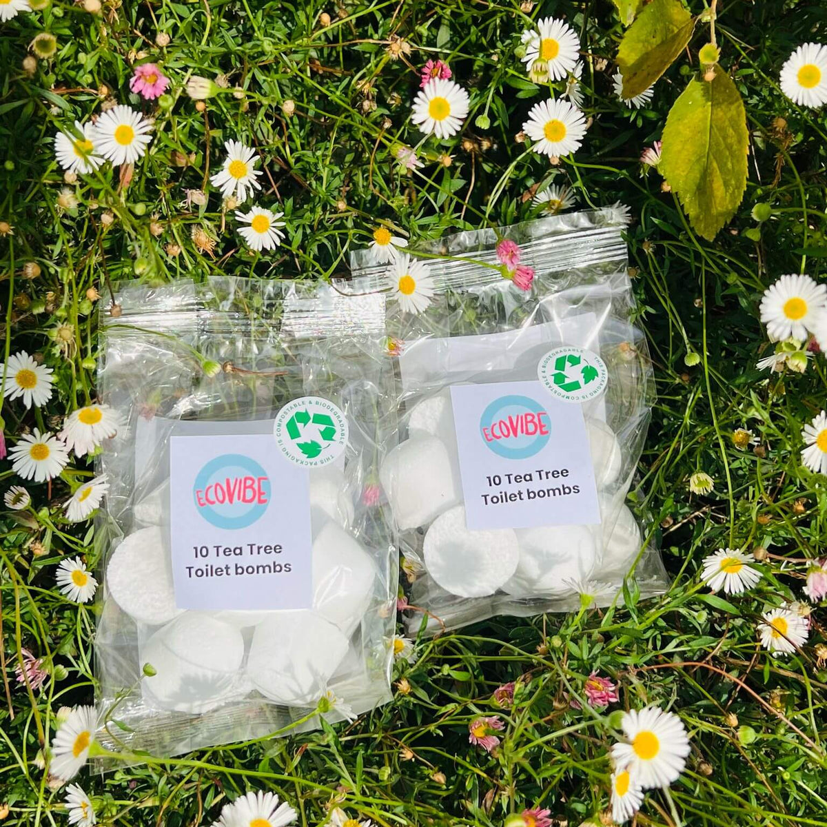 Eco-Toilet Bomb Cleaners (Essential Oils, UK Handmade)