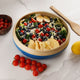Bamboo Fruit Bowl & Home Decor Bowl (Blue)