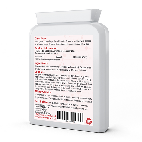 Vitamin B12 Methylcobalamin 1000mcg Capsules-1