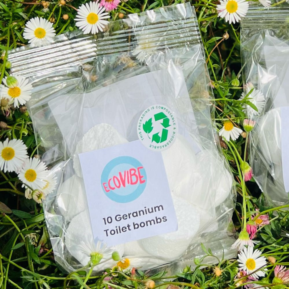 Eco-Toilet Bomb Cleaners (Essential Oils, UK Handmade)