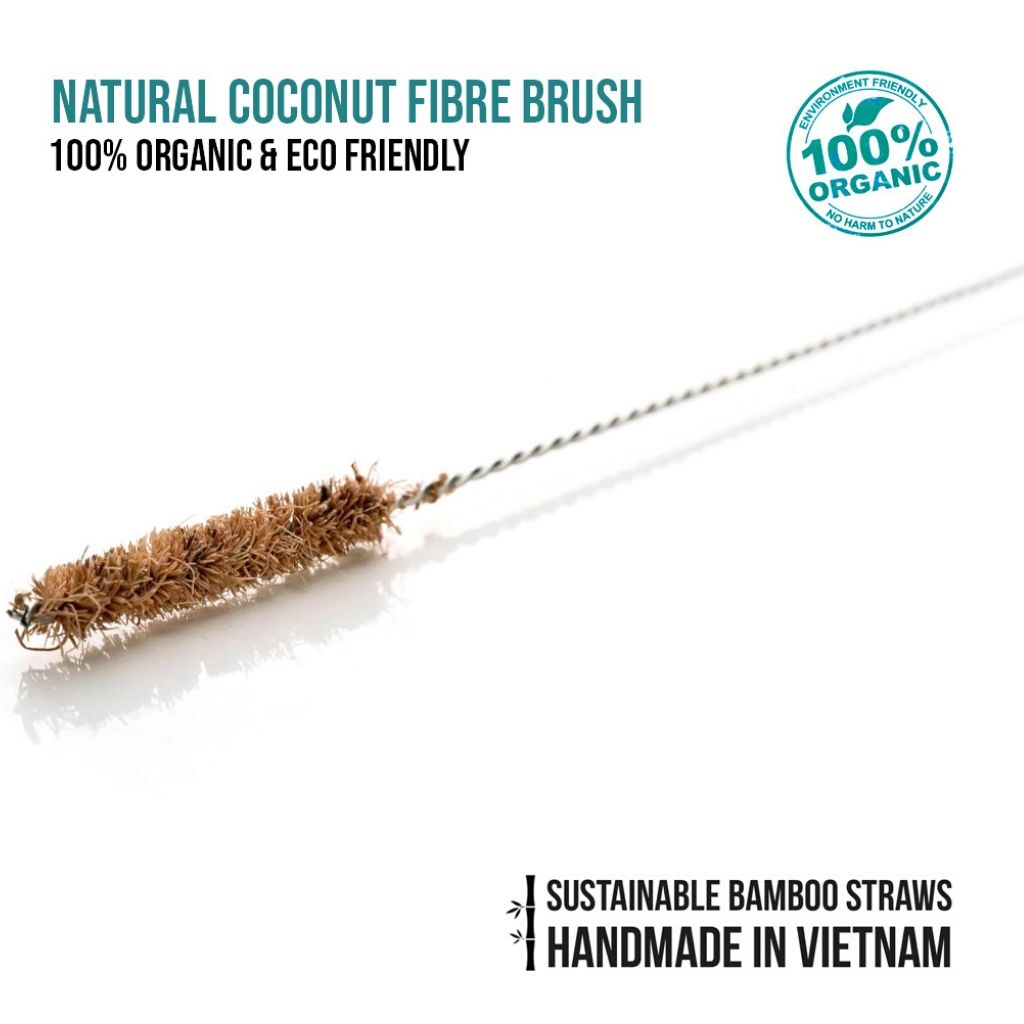 Reusable Straws Cleaning Brushes for Bamboo or Stainless Steel Straws
