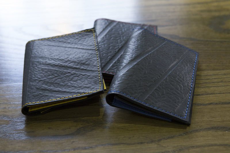 Walter Vegan Recycled Rubber Slim Card Holder-4