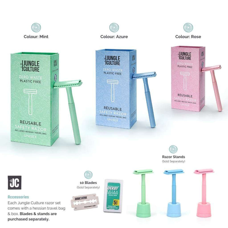 Reusable Safety Razors for Women & Men | Eco-Friendly Metal Razor